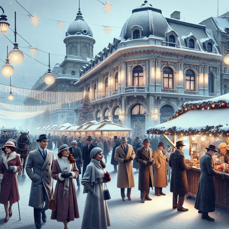 Evenimente festive de iarnă în București cu farmecul anilor ’30